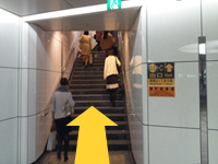 JR「難波駅」からの行き方6