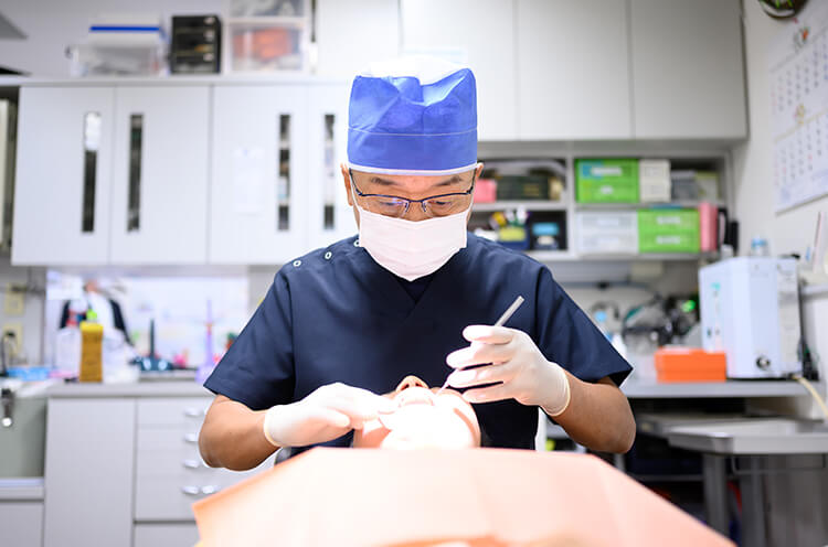 自分の歯のような噛み心地を取り戻せる